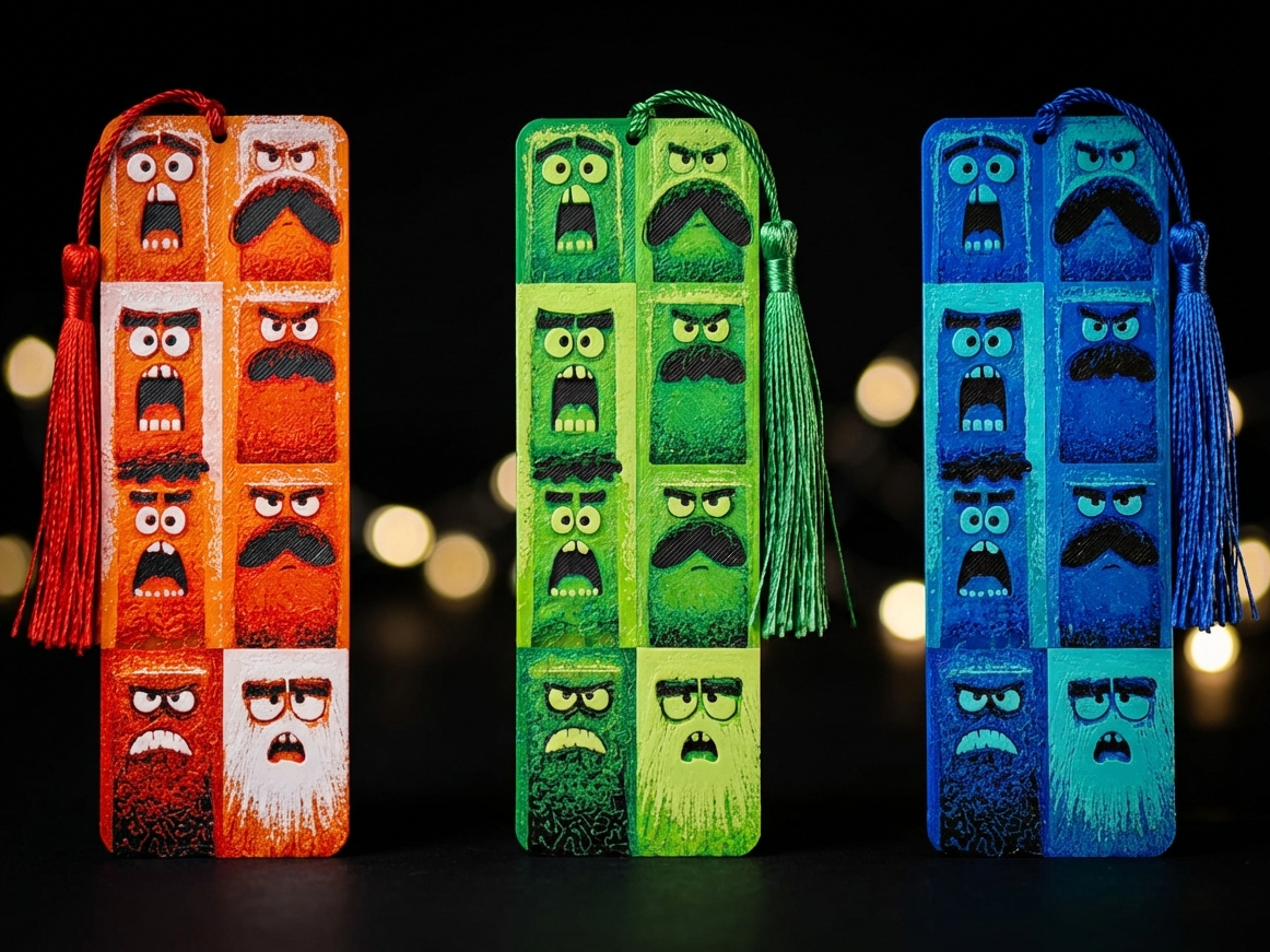 Funny Faces · Bookmark