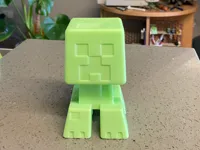 Creeper Minecraft phosphorescent — photo 1