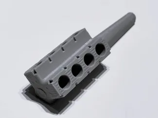 The V8 "Big Block" Cigarette Holder