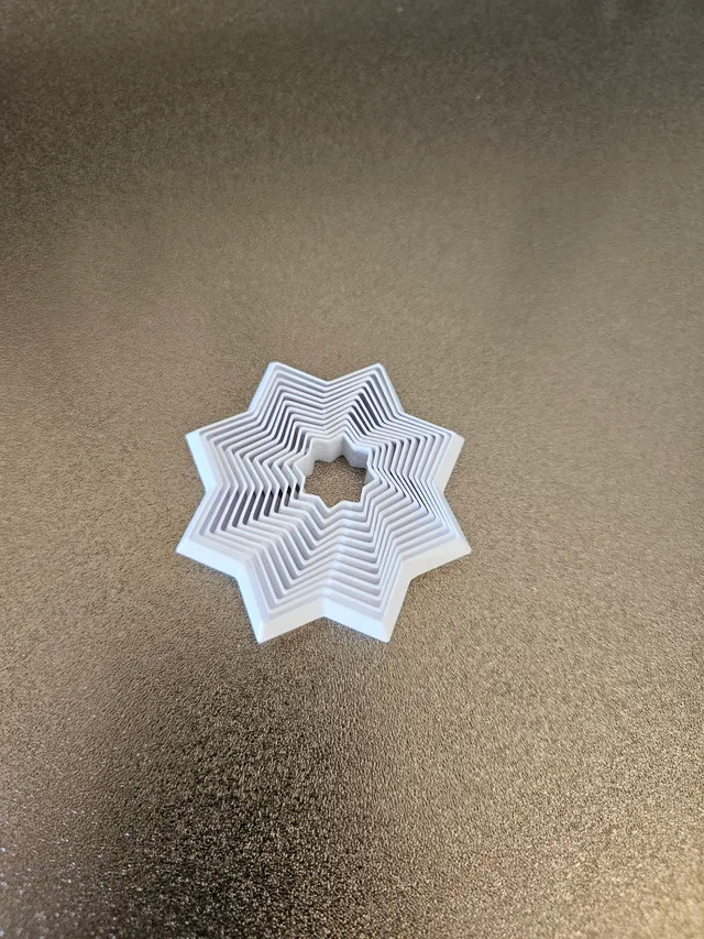 Miniatura 4 do modelo 3D Fidget Star 