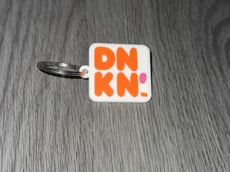 Dunkin Keychain