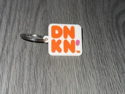 Dunkin Keychain