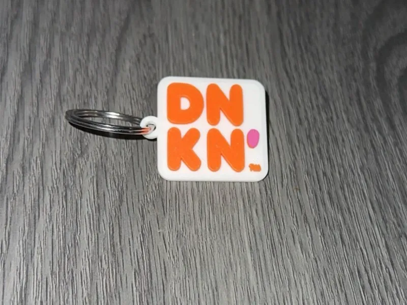 Dunkin Keychain