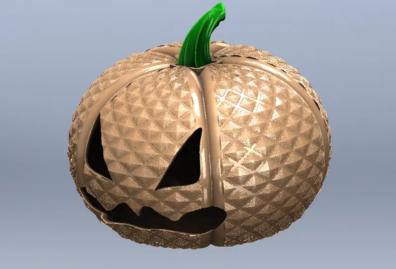 The Classy Patterned Pumpkin