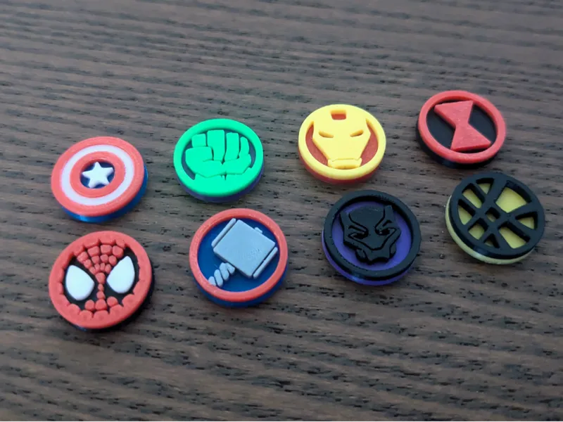 Comic Hunters Hero Tokens