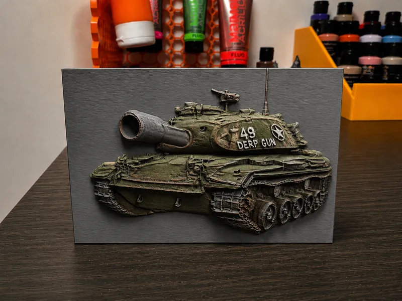 t49 Relief Wall Art