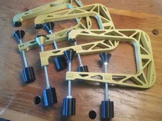 Guitar Bridge Repair Soundhole Clamp - M6 + More