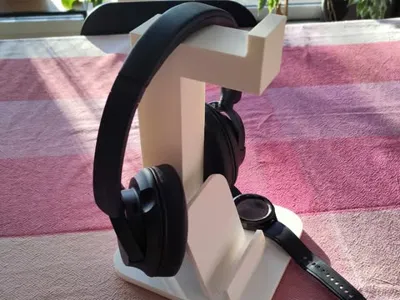 headset rest with room for phone and watch charger