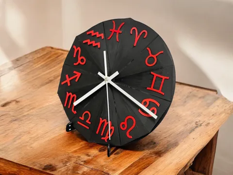 Zodiac Clock