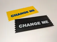 4 Inch Badge, Two Color / 0.2mm layer, 2 walls, 15% infill