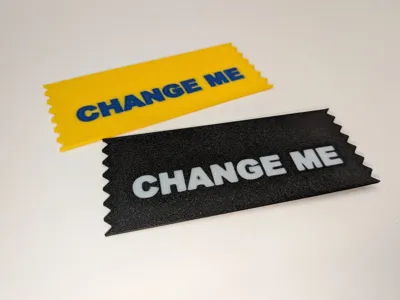 Fan Convention Badge Ribbon