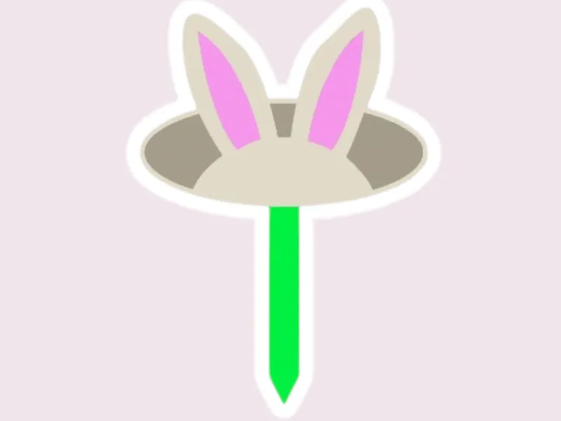 Easter stick Bunny Ears