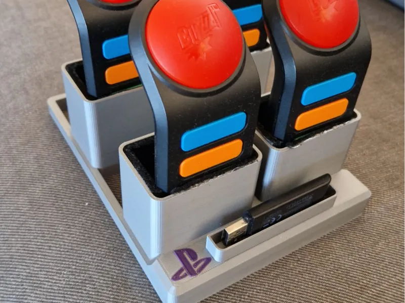 Holder for wireless Buzz controllers