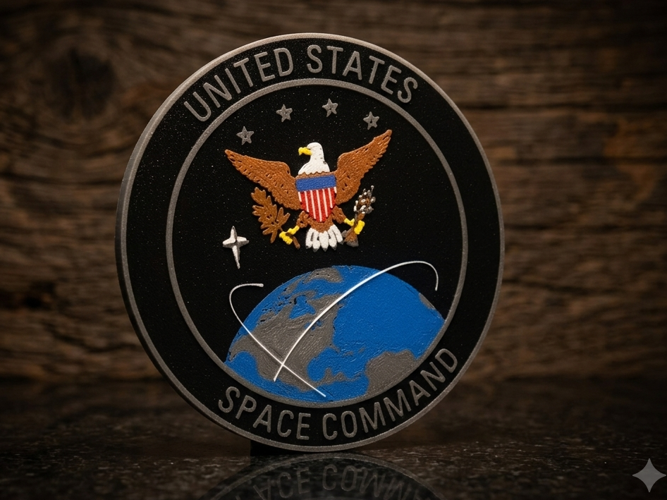 US Space Command (USSPACECOM) Seal - 7 Color