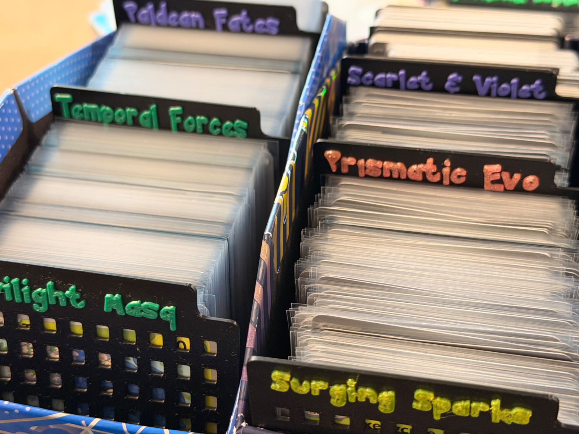 Pokemon Card TCG Dividers for ETBs