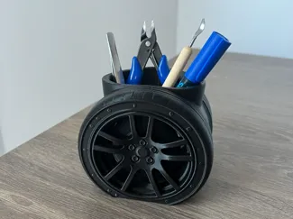 Sport Wheel Desk Organizer