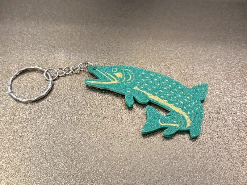 Pike keychain