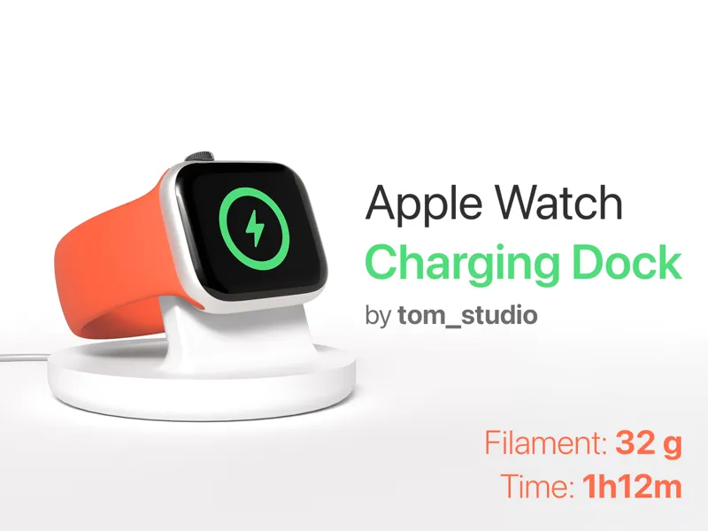 Apple Watch Charging Dock (v2)