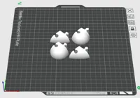 1 Color - 0.2mm layer, 2 walls, 5% infill