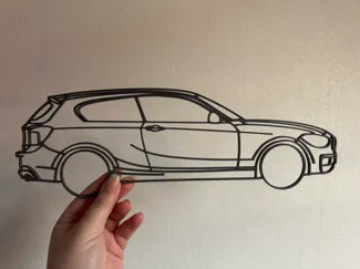 BMW 1 Series 3-Door Silhouette F21