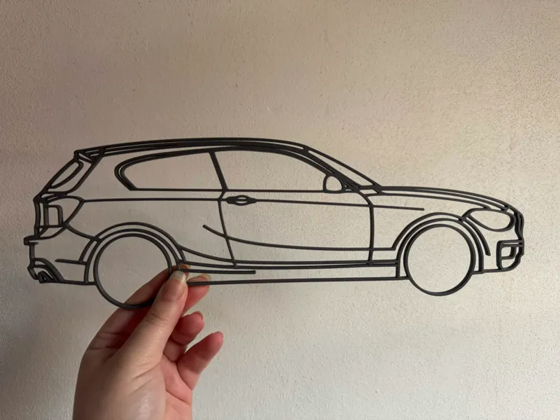 BMW 1 Series 3-Door Silhouette F21