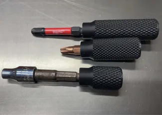 Small Driver/Screwdriver Bit Holder 1/4" Shank.  