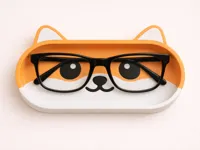 Shiba Inu Glasses Tray – Fine Version
