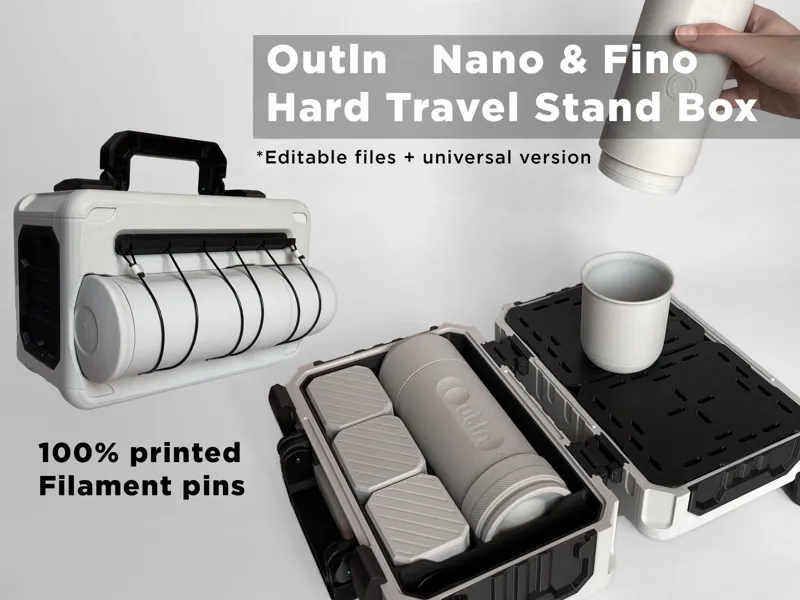 OutIn Nano & Fino Hard Travel Stand Box