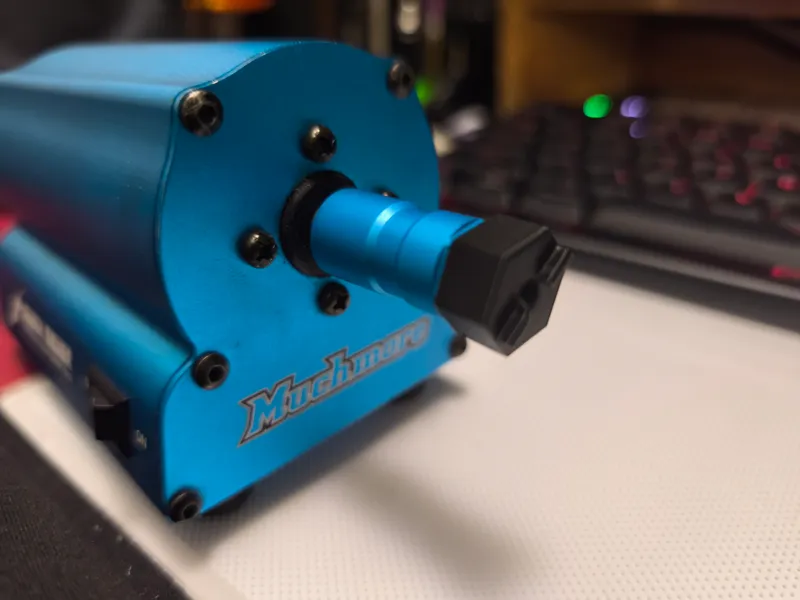 Mini-z wheel adapter for 1/10 tire sander