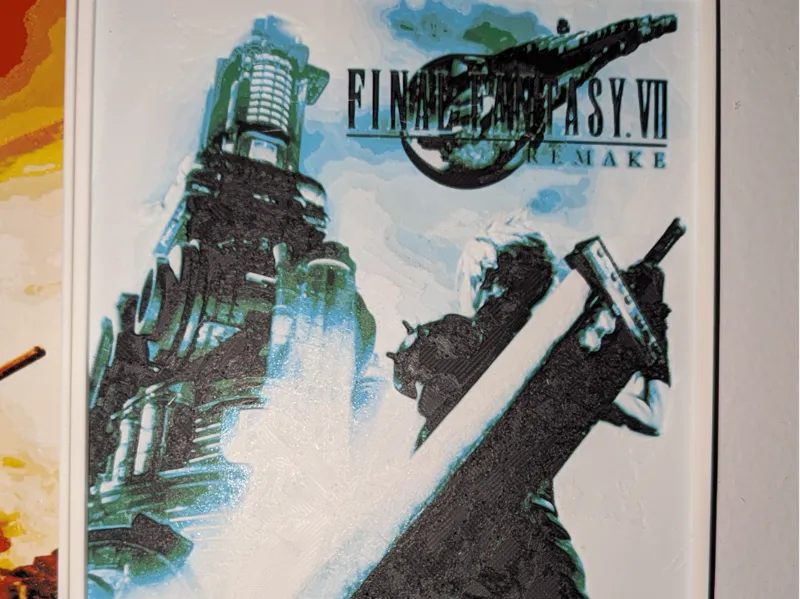 Final Fantasy 7 Remake - Poster - Hueforge