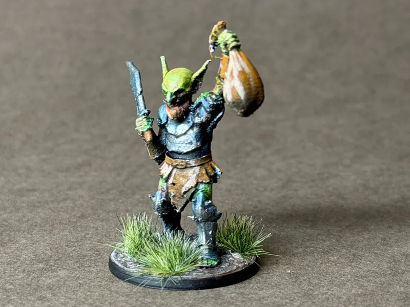 DnD Goblin Chief with Loot