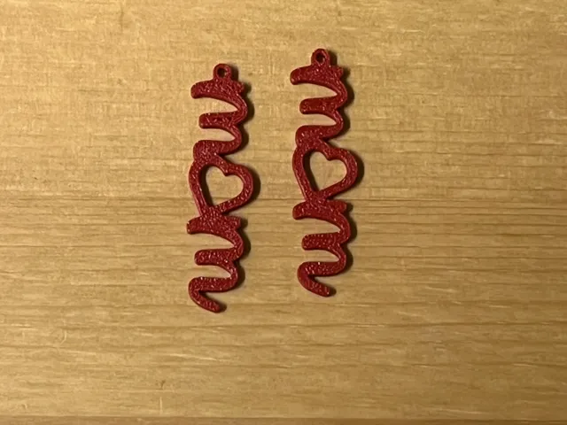 mum earrings
