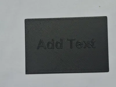 Paper Thin Custom Card