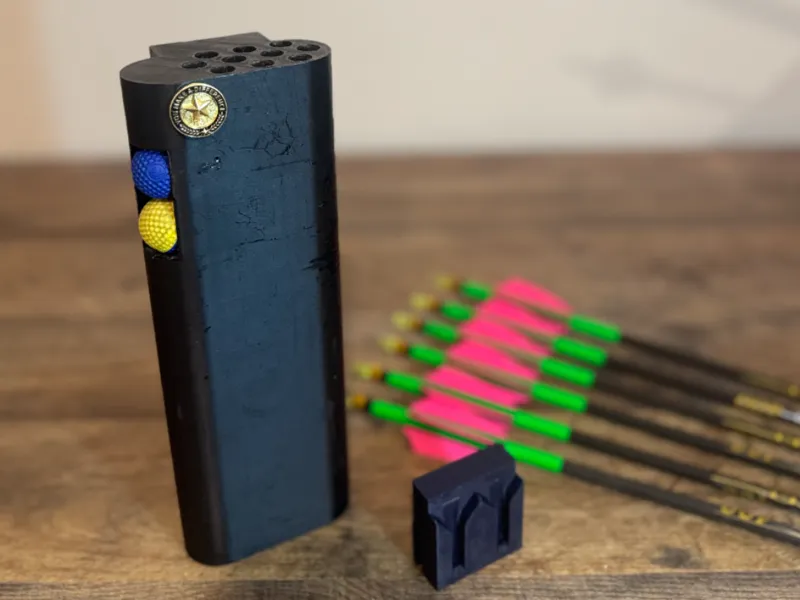 10 arrow archery quiver V1 