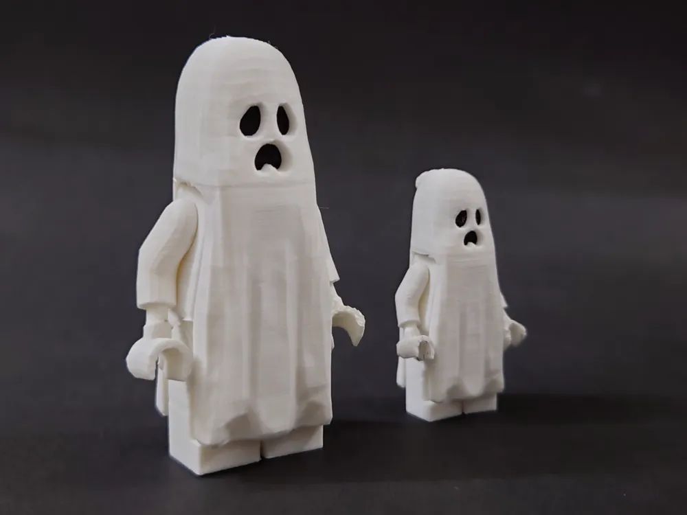 Brick Ghost minifigure 1/1 scale (Legos). by Typool - MakerWorld