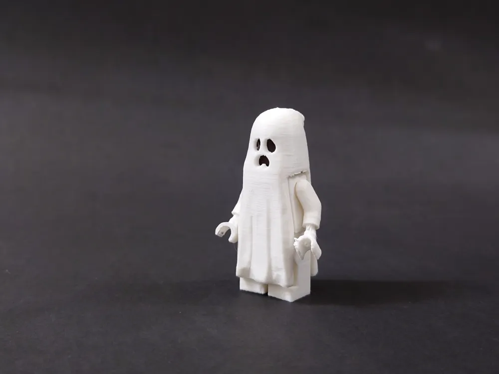 Brick Ghost minifigure 1/1 scale (Legos). by Typool - MakerWorld