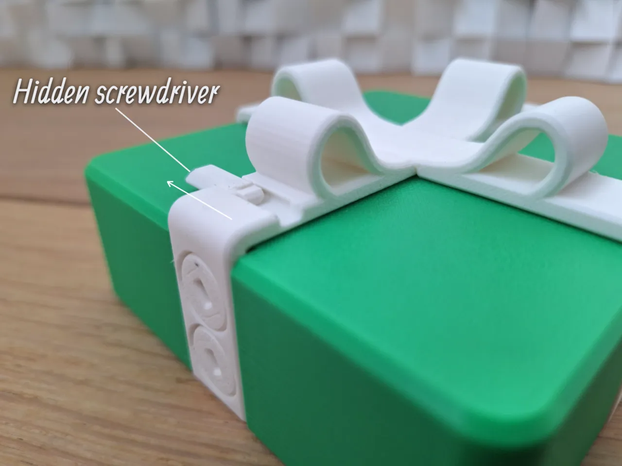 Annoying Gift Box with Hidden Screwdriver view 2