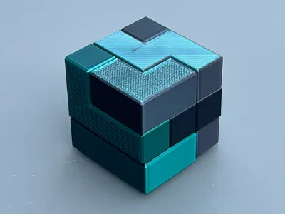 Another 7 Piece Cubic Puzzle