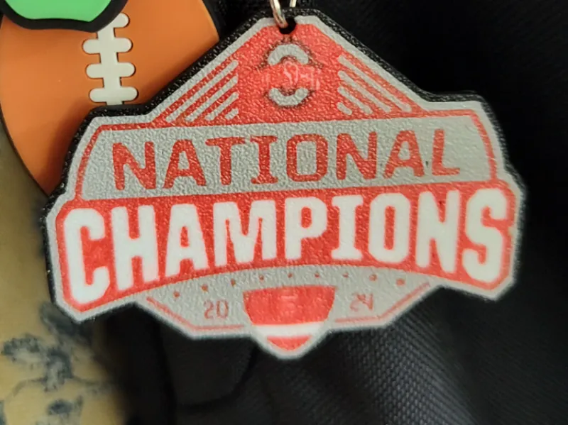 OSU Buckeyes National Champ Keychain