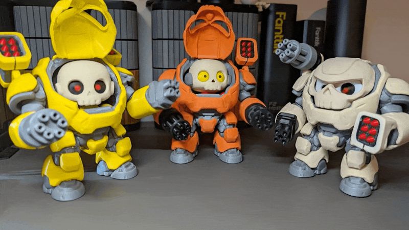 Battle Mod Edition for the Skullbotz Mecha Suit
