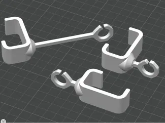 A1, A2L Swiveling PTFE Tube Guide - Parametric
