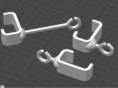A1, A2L Swiveling PTFE Tube Guide - Parametric
