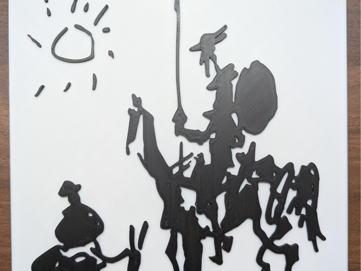 Wall Art Don Quixote 1955 sketch by Pablo Picasso