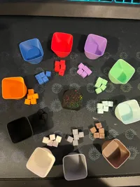 Dés du menteur miniatures — version voyage — photo 3