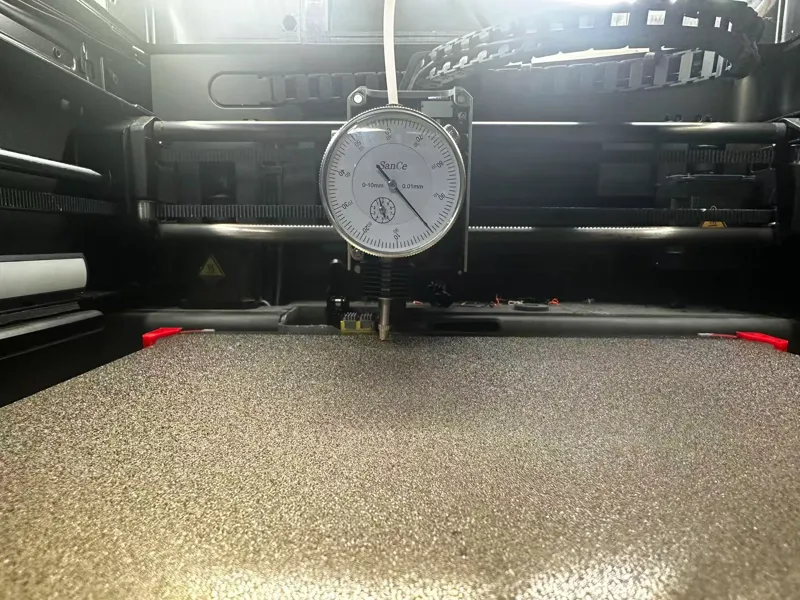 超省料小体积热床百分表调平支架同时支持A1P1X1