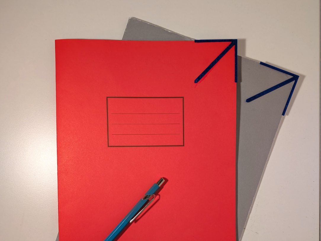 Minimal Book Corner Protector (No Damage)