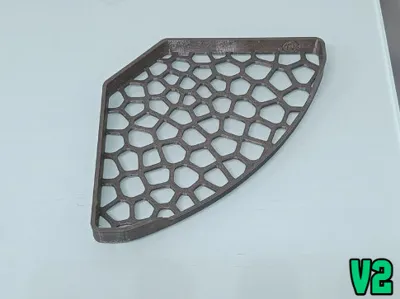 Voronoi Shower Shelf | Round