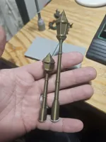 Lampadaire miniature pour diorama — photo 3
