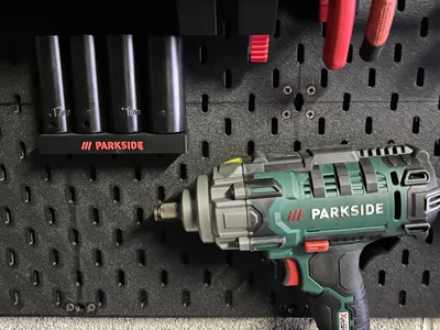 Parkside Impact Wrench Socket Holder for Skadis