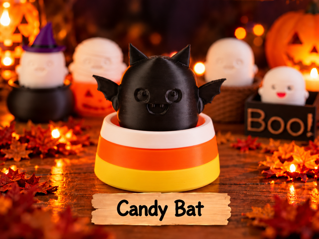 BOOCREW Clickers - Candy Bat 3D model